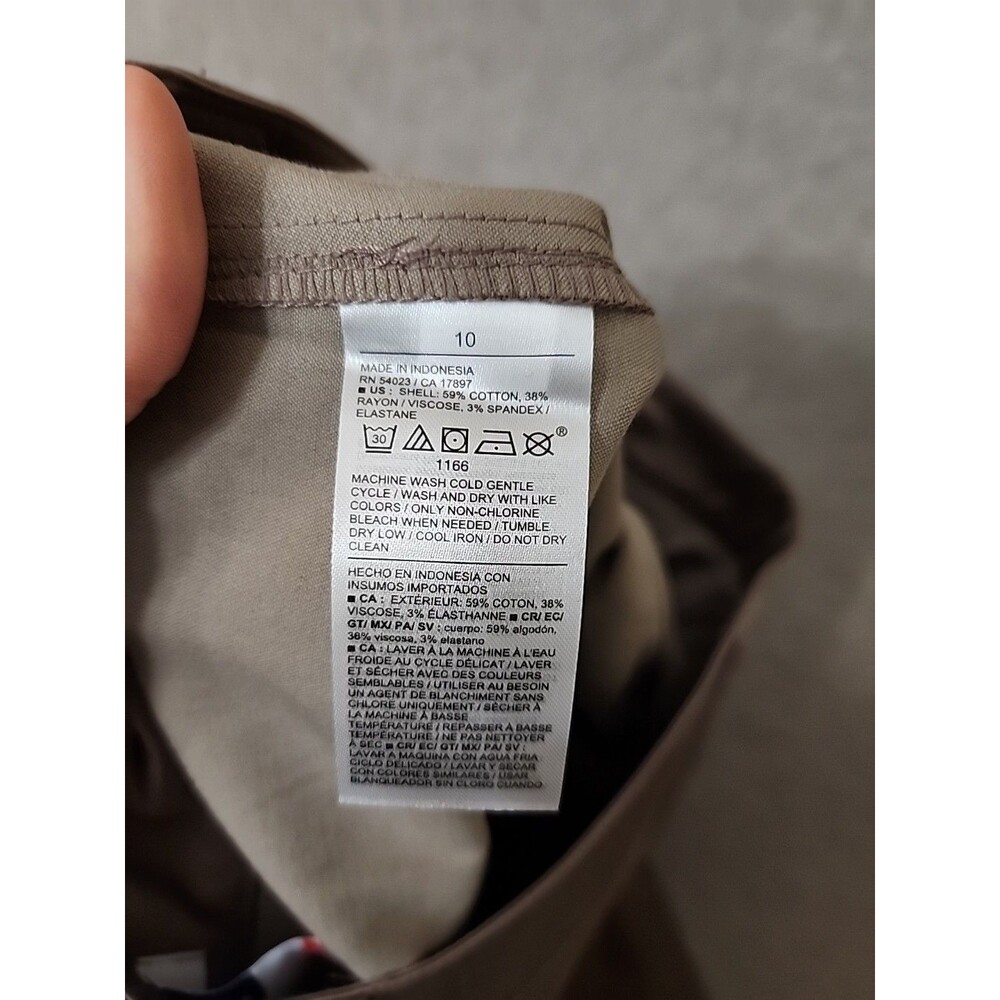 Old Navy Satin Cargo Barrel Wide-Leg Pants Womens 10 Rose Mauve NEW - Picture 10 of 11